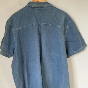 Bobbie Brooks Vintage Denim Button Down Shirt Top Embroidered Cotton Size 18/20W thumbnail 4