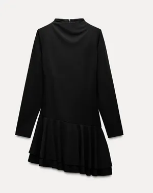 ZARA Ruffled Jumpsuit Dress thumbnail 1