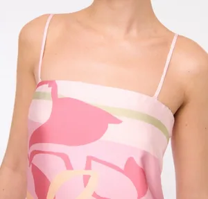 Abercrombie & Fitch Pink Maxi Dress thumbnail 3