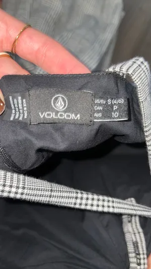 Volcom Dress Mini Plaid thumbnail 2