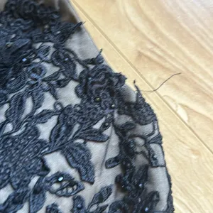 Black Lace Detail Top Size 8 thumbnail 2