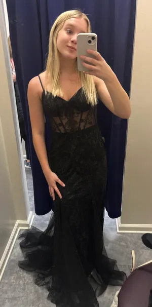 Black Prom Dress thumbnail 1