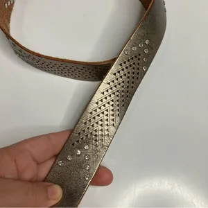 Miss Me studded leather belt size large‎ thumbnail 5
