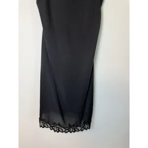 FIT Figure Improving Technology Black Lace Trimmed Slip SZ S NEW thumbnail 9