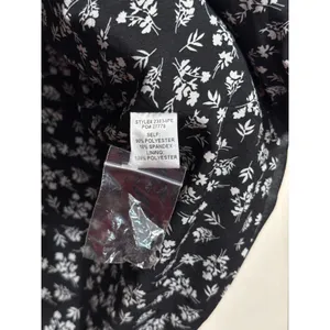 Petal and Pup Vera Black Velvet Blazer Jacket 3/4 Sleeve‎ Minimalist Glam thumbnail 5
