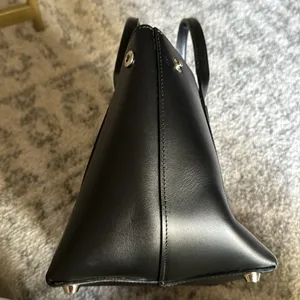 Longchamp LE ROSEAU S HANDBANG Black - Leather thumbnail 4