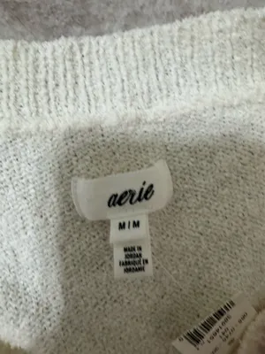 Aerie Open Back Sweater size medium BNWT thumbnail 3