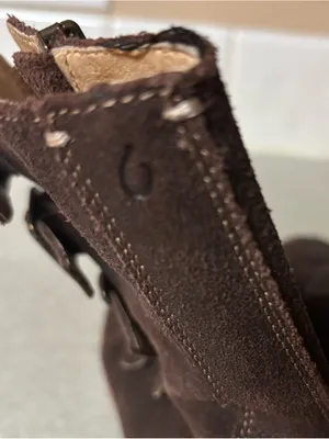 Olukai Elima Brown Leather Buckle Outdoor Preppy Fisherman Side Zip Boots 6 thumbnail 7
