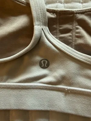 Flow Y Bra Lululemon Sports bra White 6 thumbnail 3