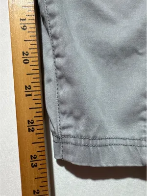 Liverpool Gray Slim Tapered Pants - Comfy & Stylish! thumbnail 3