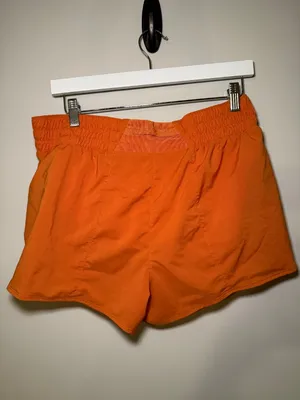 Nike Dri-FIT Orange Running Shorts Women’s L Athletic Workout thumbnail 6