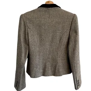 Vintage Peabody House Wool Blend Tweed Blazer Size S Equestrian Academia Preppy thumbnail 4