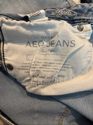 American Eagle Kick Boot Super Stretch Jeans Women's Size 12 thumbnail 8