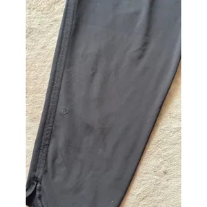 Lululemon Women's Final Play Loose‎ Fit Cropped Yoga Pants Black Size 10 thumbnail 6