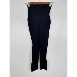 Lululemon Base Pace High-Rise Crop 23 Black Running Leggings Size 2 LW6BO1S thumbnail 3