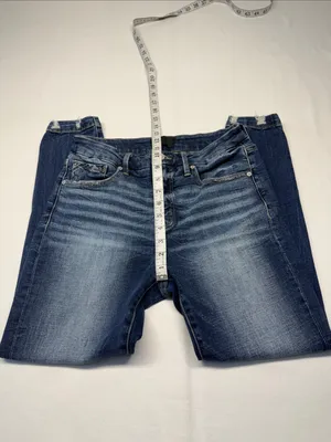 Buckle Black shaping & Smoothing Pocketing Women's Faded Dark Blue Jeans thumbnail 6