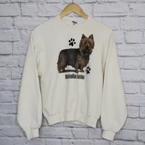Vintage Australian Terrier Dog Sweatshirt thumbnail 1