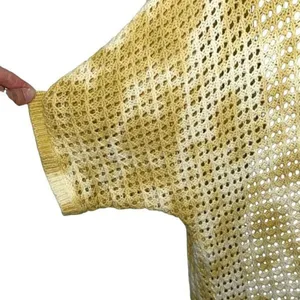 Marled Reunited Clothing Mustard Yellow Mixed Knit Sweater Size XLarge‎ thumbnail 4