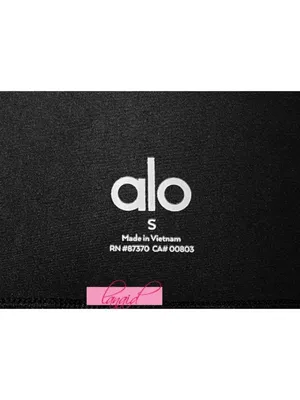 Alo High-Waist Airlift Leggings Black Hi-Rise Waisted Tights Full-Length Pants thumbnail 7