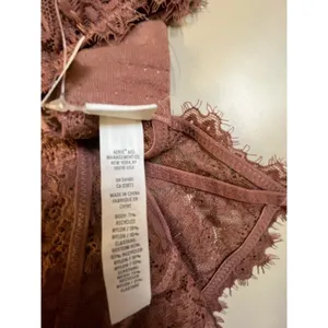 Aerie Rustic Bronze Lace Bralette -sz M thumbnail 5