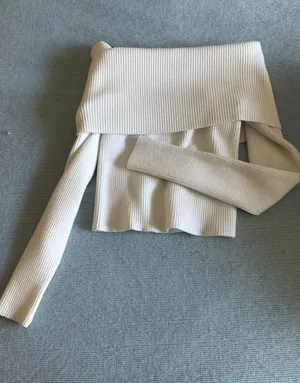 Forever 21 Fold Over Sweater thumbnail 1
