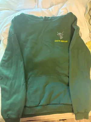 Zach bryan official tour hoodie thumbnail 1
