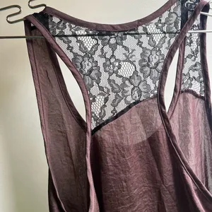 Lace Layering Top Purple Size M thumbnail 4