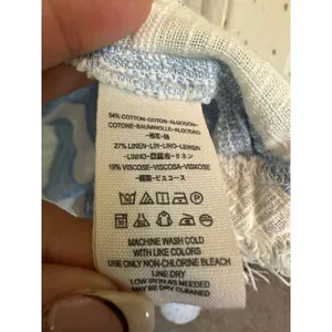 Free People We The Free Away At Sea Frayed Hem Button Down Striped Top L thumbnail 5