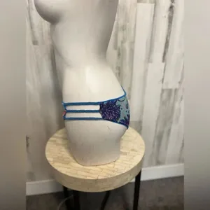 Double sided bikini bottom Blue thumbnail 4