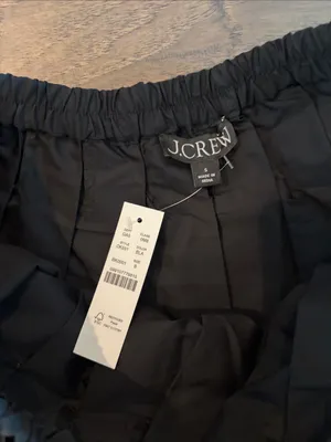 New With Tags JCrew Lace Trim Pleated Skirt Sz S thumbnail 3