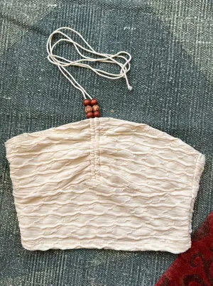 SheIn Cropped Halter Top thumbnail 1