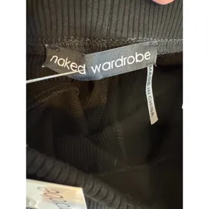 Brand New Naked Wardrobe Women's Small Black Ankle High Waisted Pants Shapewear thumbnail 7
