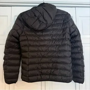 WantDo duck down fill packable black puffer jacket size small thumbnail 5