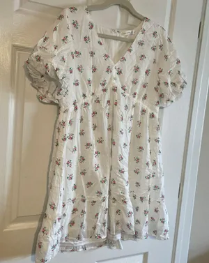 NWT Altar’d State babydoll, puff sleeved dress size XL thumbnail 6