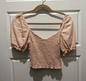 Abercrombie Puff Sleeve Top thumbnail 1