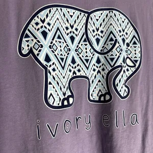 ivory ella Medium Purple‎ Long Sleeve T-shirt CP0339 thumbnail 5