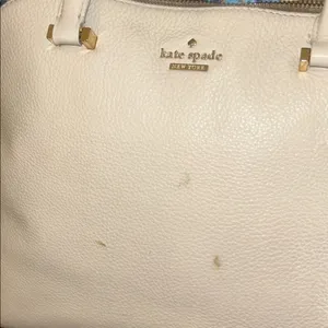 Kate Spade Emerson Cream Pebbled Leather 2 Way Top Handle Satchel thumbnail 2