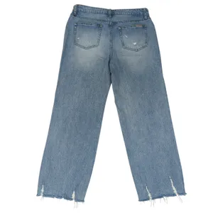 JOE'S Jeans Womens Size‎ 30 Distressed High Rise Wide Leg Frayed Hem Denim Jeans thumbnail 2
