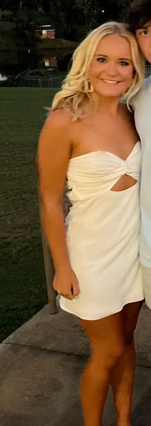 Princess Polly White Mini Dress thumbnail 1