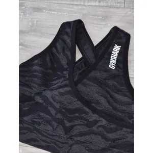 Gymshark Women's Black and Grey Bra thumbnail 6