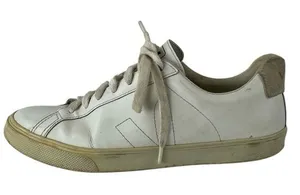 Veja Esplar Women's White Lace Up Low Top Leather Casual Sneaker Shoes Size 7 thumbnail 1