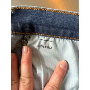 7 For All Mankind Josefina Ankle Skinny‎ Jeans Distressed Dark Wash Size 29 thumbnail 7