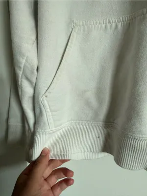 Brandy Melville Cream Pullover Hoodie thumbnail 3