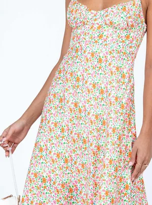 Princess Polly NWT  AMARA MIDI DRESS MULTI thumbnail 6