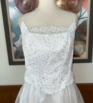 Pretty New Lenovia Organza Prom/Quinceanera/Wedding Gown! thumbnail 3