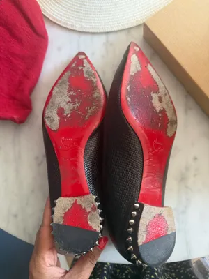 Christian Louboutin Hall Spiked Flats thumbnail 5
