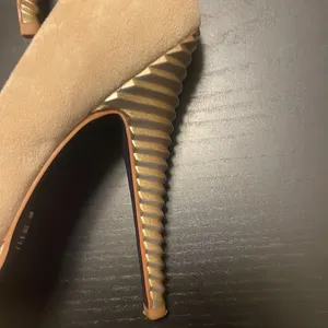Rachel Roy Suede Platform Heels - Women 8 - Tan thumbnail 6