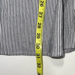 Karla Blue & White Seersucker Striped Mini Dress thumbnail 11