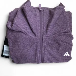 Adidas Women's Utility Jacket in Rich Purple Size L thumbnail 10