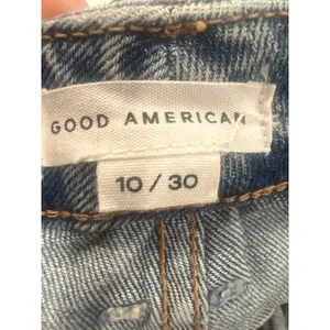 Good American Good Straight High Rise Raw Hem Jeans casual size 10/30 Preppy thumbnail 9